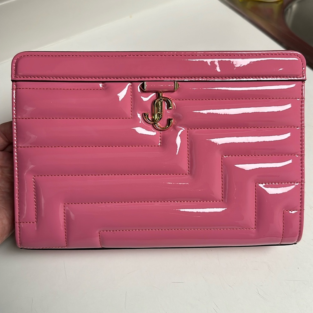Jimmy Choo Avenue Quilted clutch